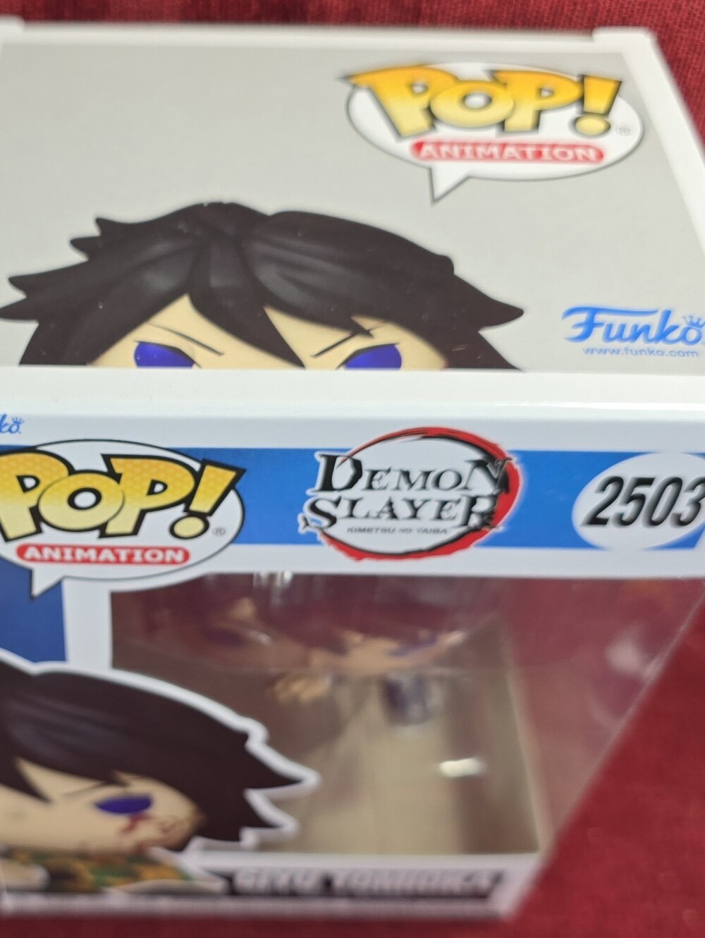Funko Pop! Vinyl: Giyu Tomioka # 2503 (Nib) With Pop Protector - Picture 4 of 7